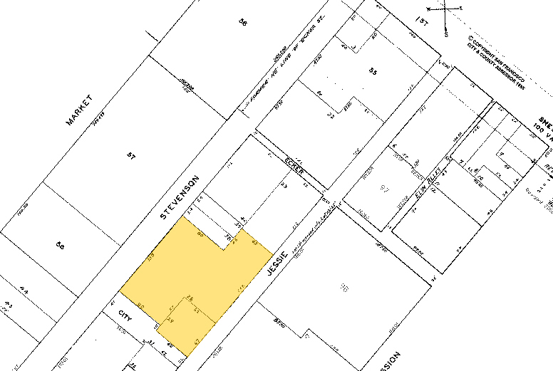 71 Stevenson St, San Francisco, CA à louer - Plan cadastral - Image 2 de 21