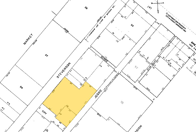 71 Stevenson St, San Francisco, CA for lease - Plat Map - Image 2 of 21