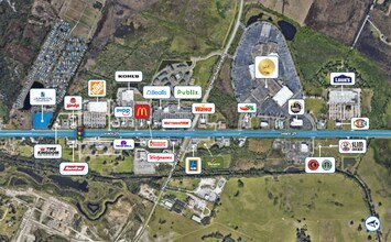 HWY 27 & Pedalers Pond Blvd., Lake Wales, FL - Aerial  map view