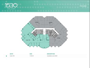 1530 Wilson Blvd, Arlington, VA for lease Floor Plan- Image 1 of 1