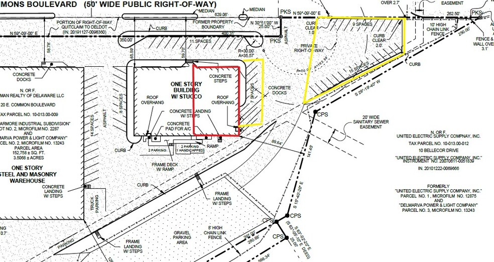 20 E Commons Blvd, New Castle, DE à louer - Plan de site - Image 3 de 6