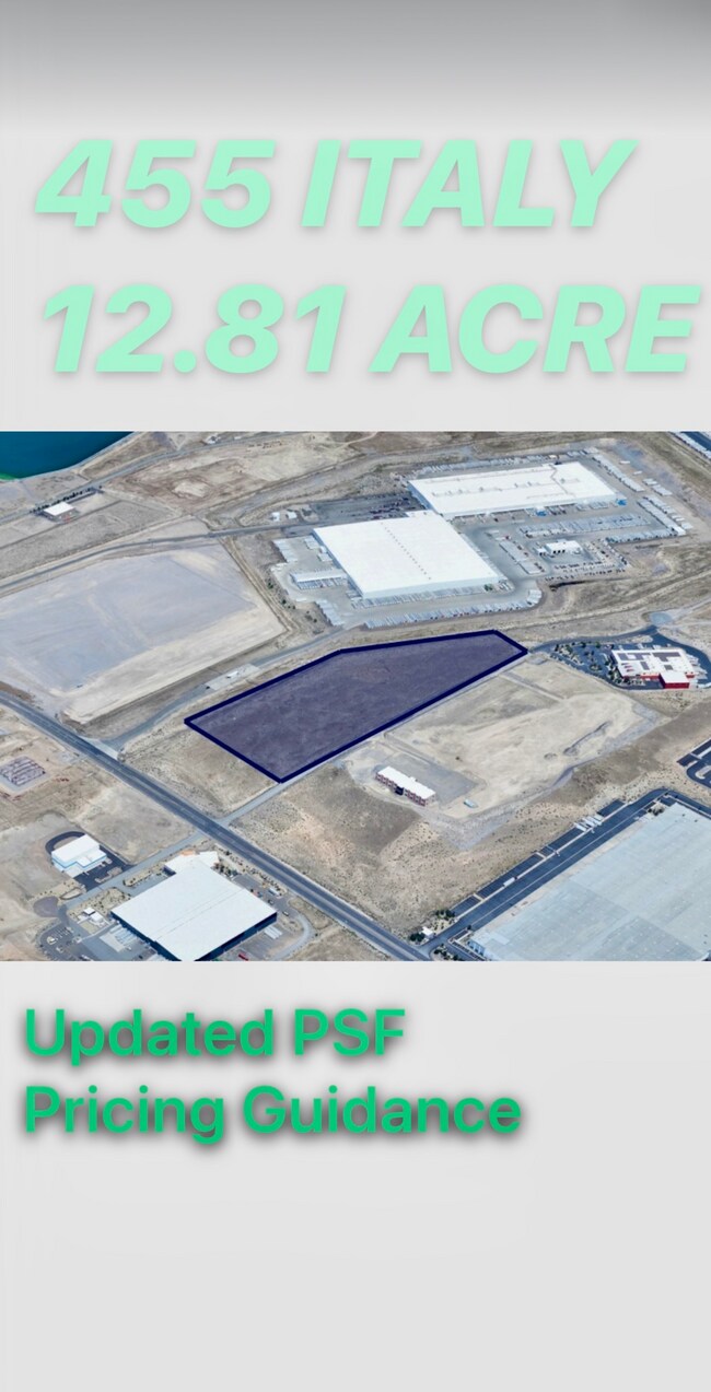 Plus de détails pour 455 Italy dr, Sparks, NV - Terrain à vendre