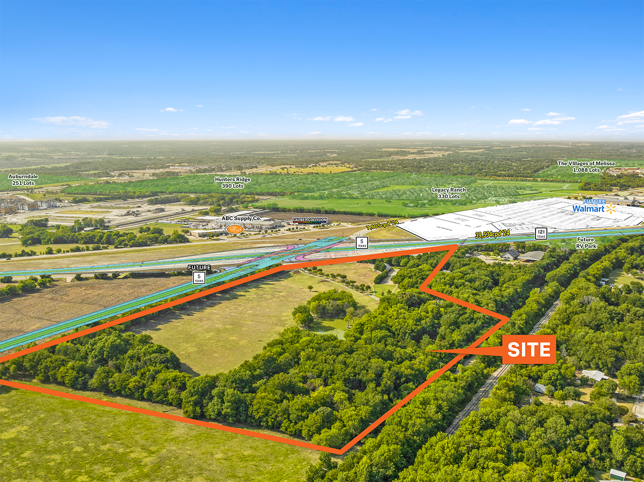 SEC State Highway 5 & Highway 121, Melissa, TX for sale Building Photo- Image 1 of 2