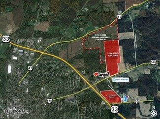 Plus de détails pour US Route 33, Bellefontaine, OH - Terrain à vendre