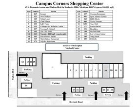 37-173 S Livernois Rd, Rochester Hills, MI for lease Site Plan- Image 1 of 1