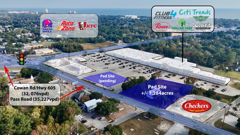 1205 E Pass Rd, Gulfport, MS for sale Primary Photo- Image 1 of 2