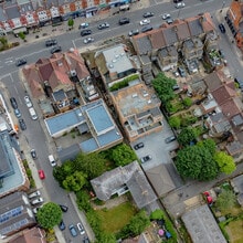 105-105A Ballards Ln, London, LND - AERIAL  map view - Image1