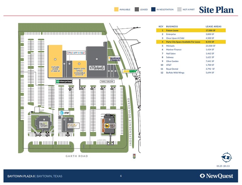 6608-6614 Garth Rd, Baytown, TX for lease - Building Photo - Image 2 of 6