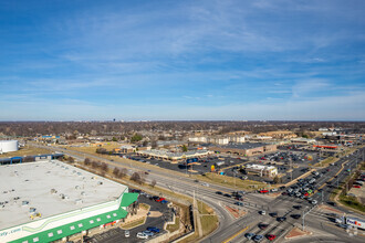 1711 W Battlefield St, Springfield, MO - aerial  map view