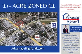 Plus de détails pour 648 N Ridgewood Dr, Sebring, FL - Terrain à vendre