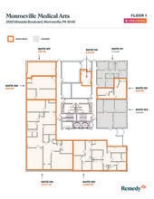 2550 Mosside Blvd, Monroeville, PA for lease Floor Plan- Image 1 of 1