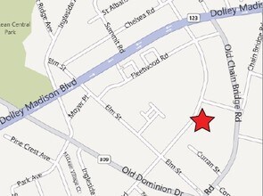 1355 Beverly Rd, McLean, VA - AERIAL map view