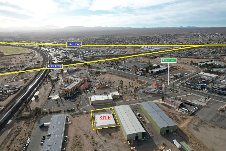 200 Eastgate Rd, Barstow, CA à vendre - Aérien - Image 3 de 10