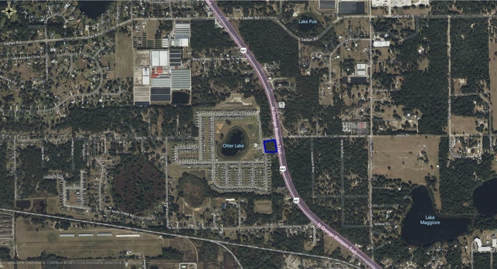 3904 Orange Blossom Trail, Mount Dora, FL à vendre - Aérien - Image 3 de 6