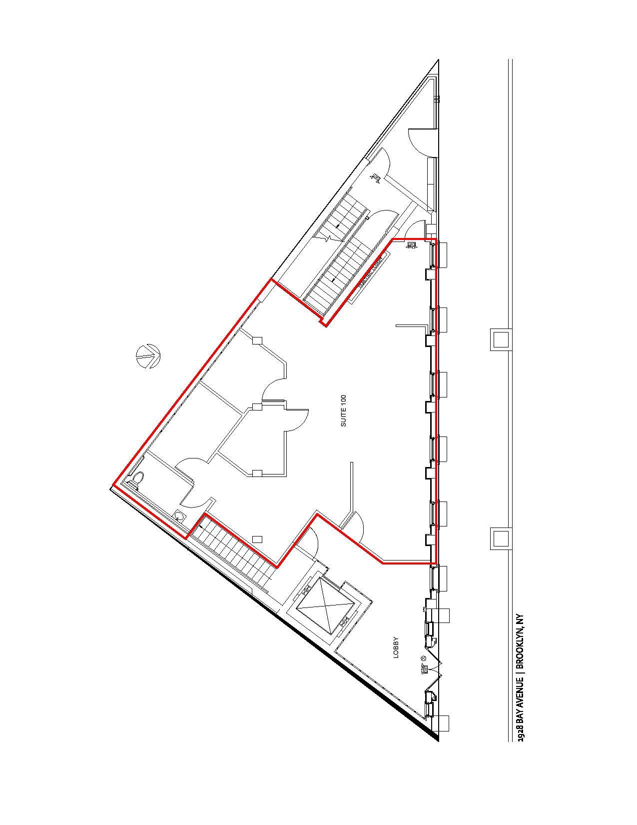 1928-1936 Bay Ave, Brooklyn, NY à louer Plan d’étage- Image 1 de 3
