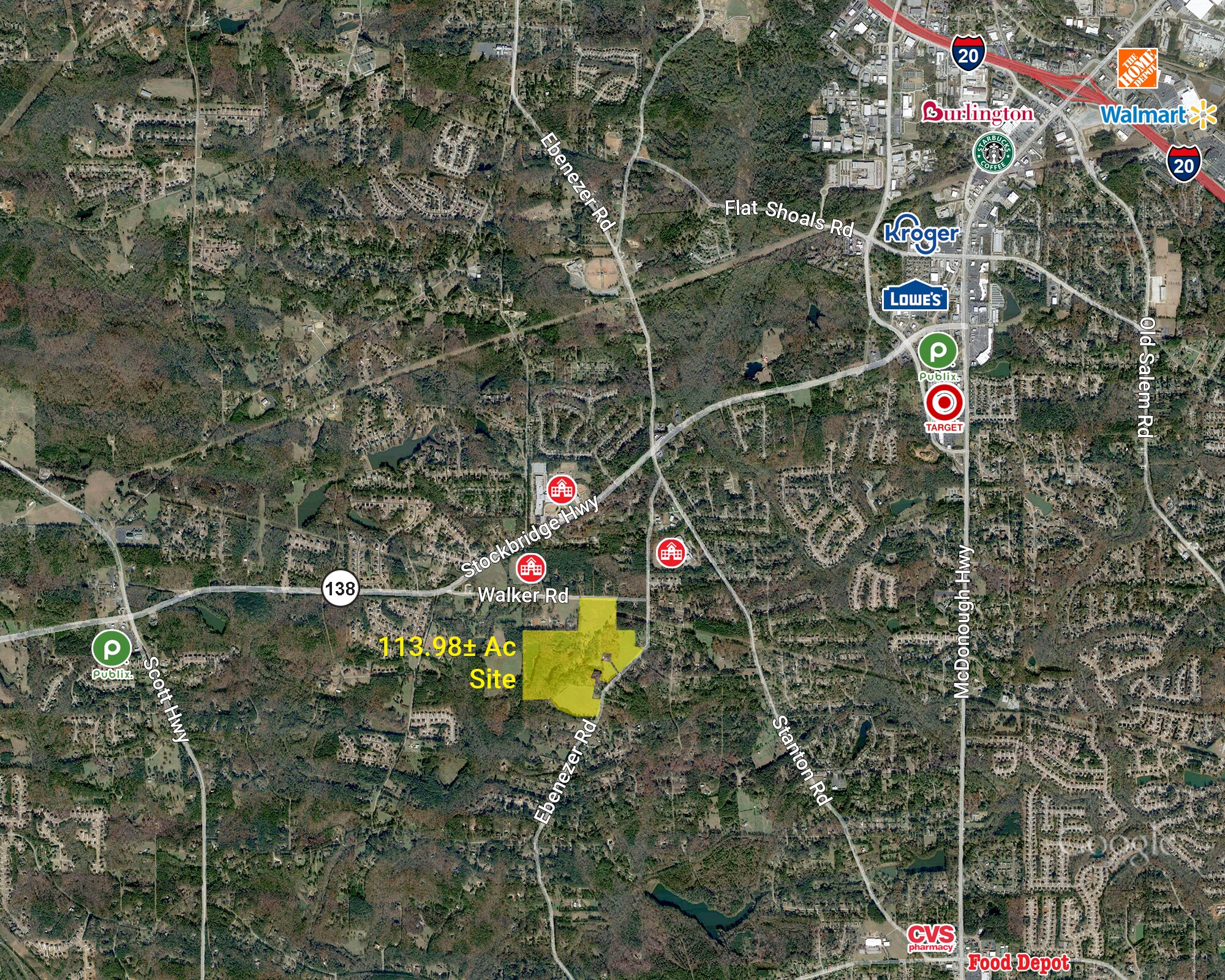 Walker Rd, Conyers, GA for sale Primary Photo- Image 1 of 2