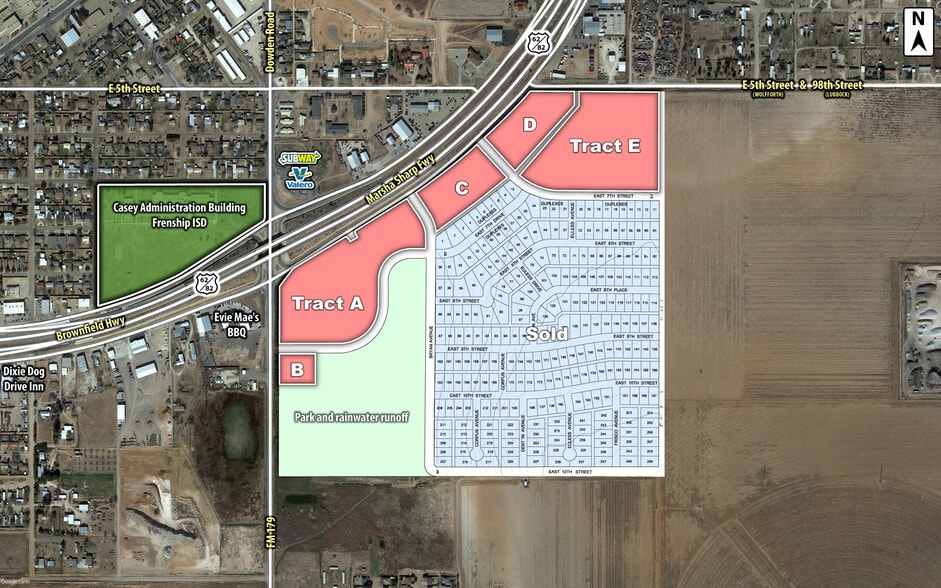 SEQ Marsha Sharp & Dowden Road, Wolfforth, TX for sale - Building Photo - Image 2 of 3