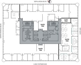 11100 Santa Monica Blvd, Los Angeles, CA à louer Plan d’étage- Image 2 de 11