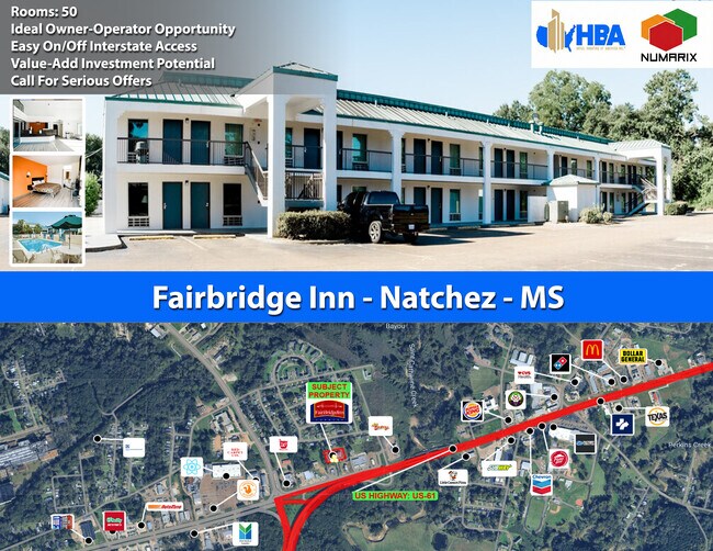 More details for 337 Devereaux Dr, Natchez, MS - Hospitality for Sale