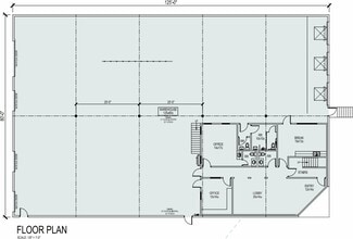 515 Mills Rd, Garland, TX à louer Plan d’étage- Image 2 de 3
