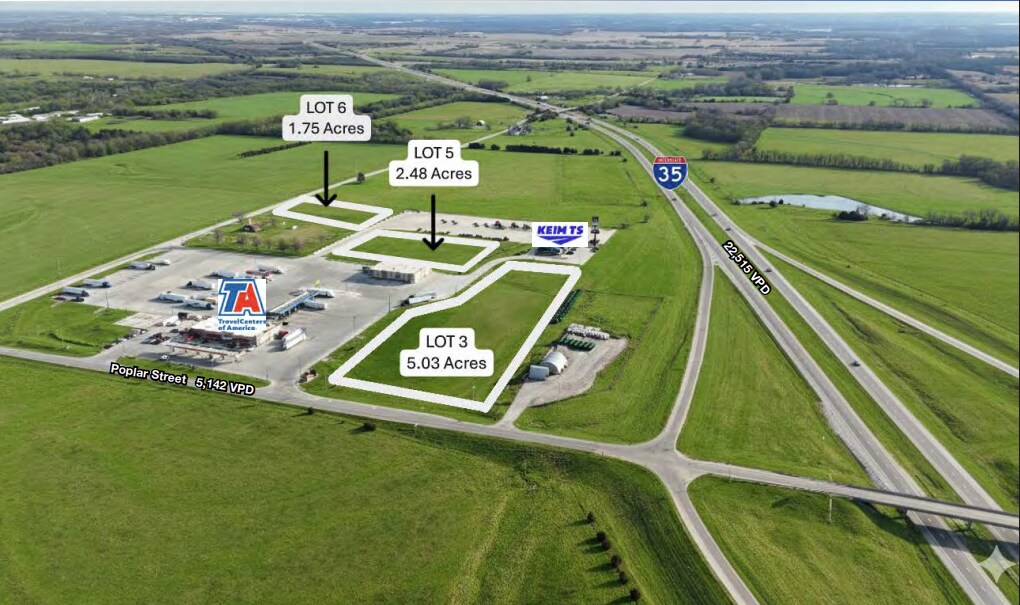 I-35 & Poplar St, Wellsville, KS for sale Primary Photo- Image 1 of 2