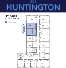 236 Huntington Ave, Boston, MA for lease Floor Plan- Image 1 of 1