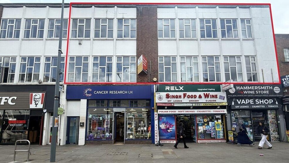 119-123C King St, Londres à louer - Photo du bâtiment - Image 2 de 5