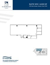 11757 Katy Fwy, Houston, TX for lease Floor Plan- Image 1 of 2