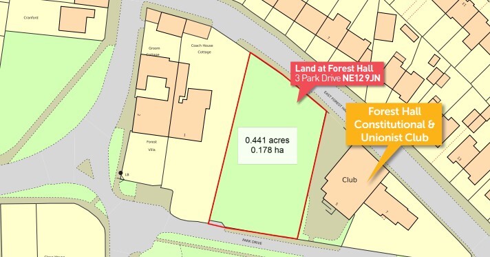 3 Park Dr, Newcastle Upon Tyne à vendre - Plan de site - Image 2 de 2