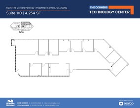 6075 The Corners Pky, Peachtree Corners, GA for lease Floor Plan- Image 1 of 1