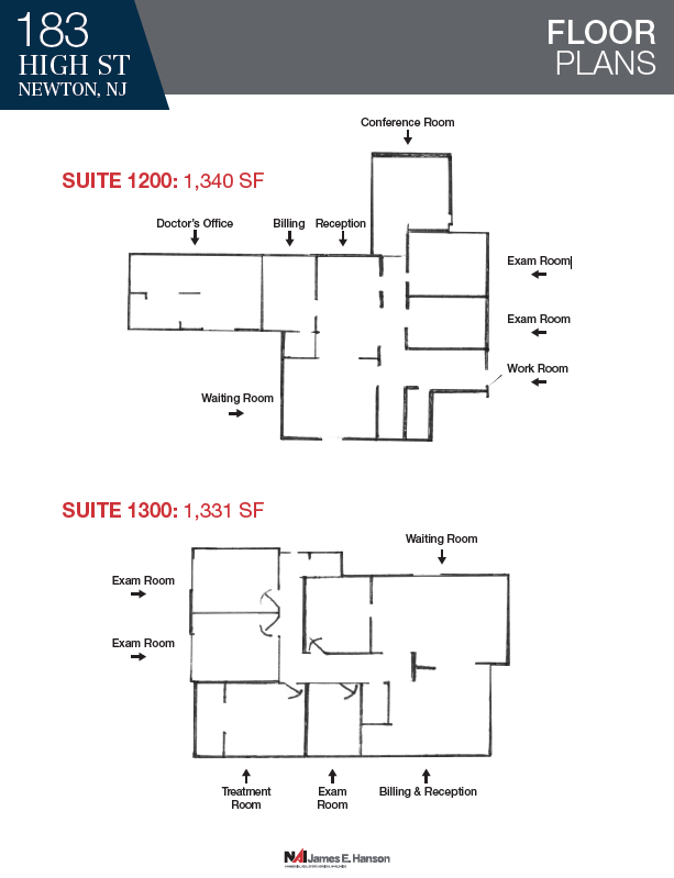 183 High St, Newton, NJ à louer Plan d’étage- Image 1 de 1