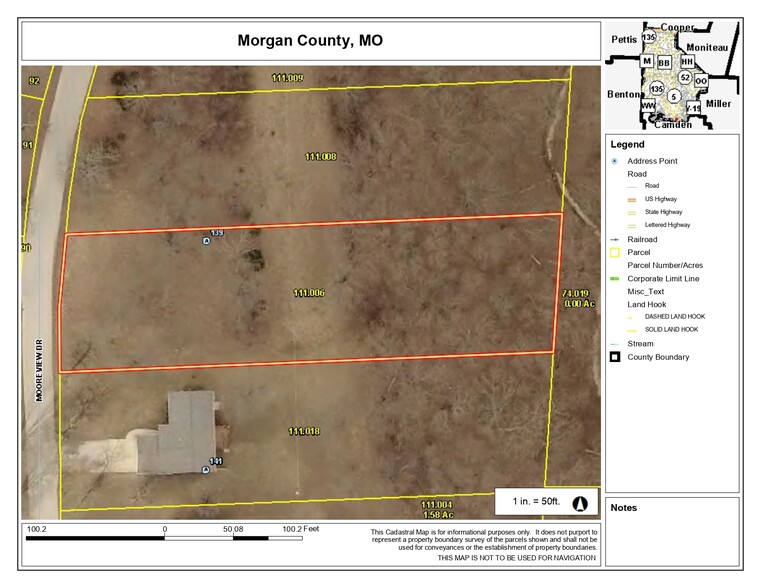 Lot 5 Mooreview, Laurie, MO à vendre - Plan cadastral - Image 1 de 1