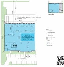 560 Atlanta S Pky, College Park, GA à louer Plan de site- Image 2 de 3