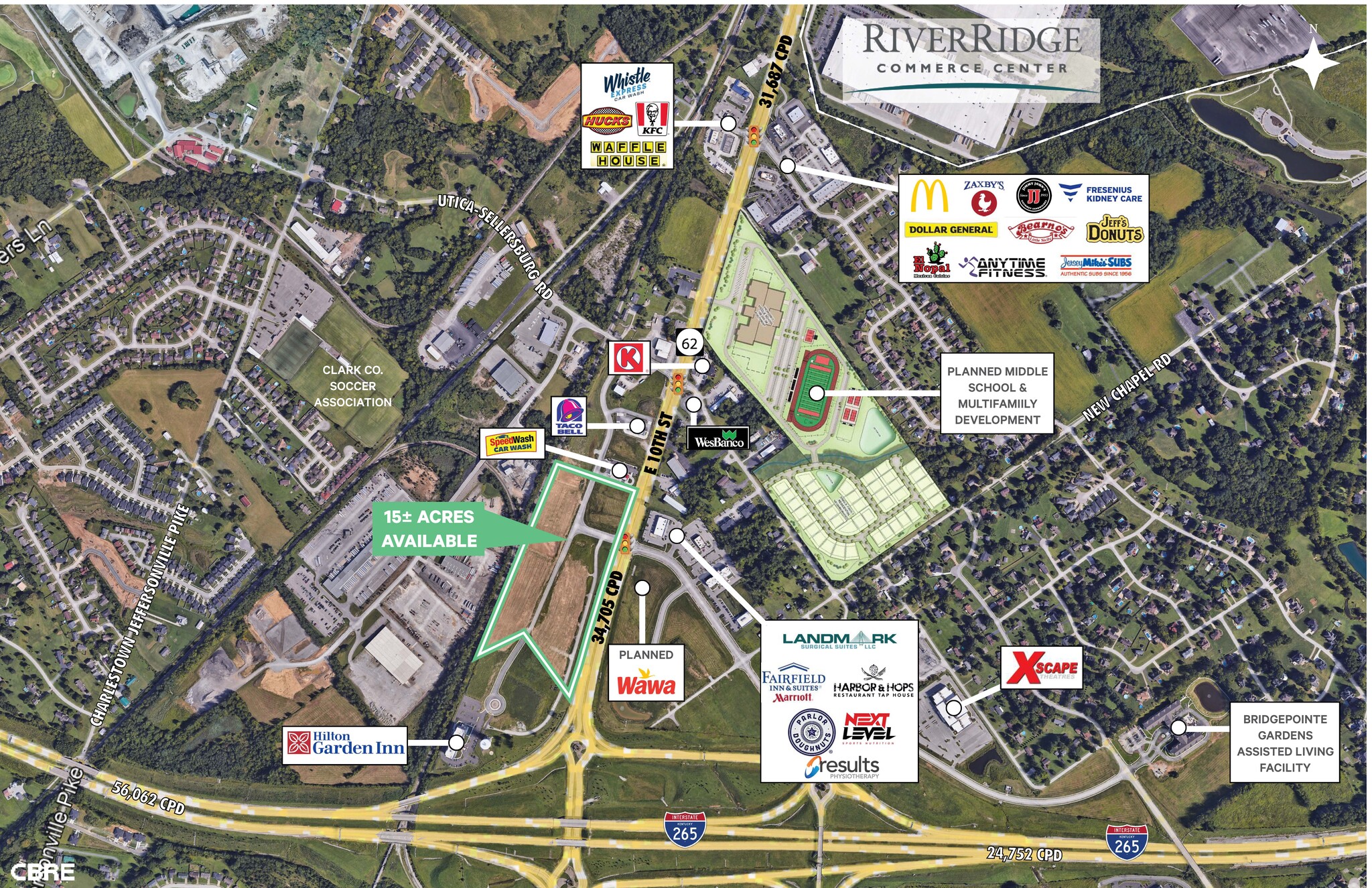 E. Hwy 62 Hwy, Jeffersonville, IN for sale Primary Photo- Image 1 of 2