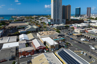 515 Ward Ave, Honolulu, HI - Aérien  Vue de la carte