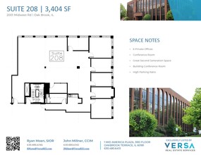 2001 Midwest Rd, Oak Brook, IL for lease Floor Plan- Image 1 of 1