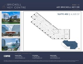 501 Brickell Key Dr, Miami, FL for lease Site Plan- Image 2 of 2