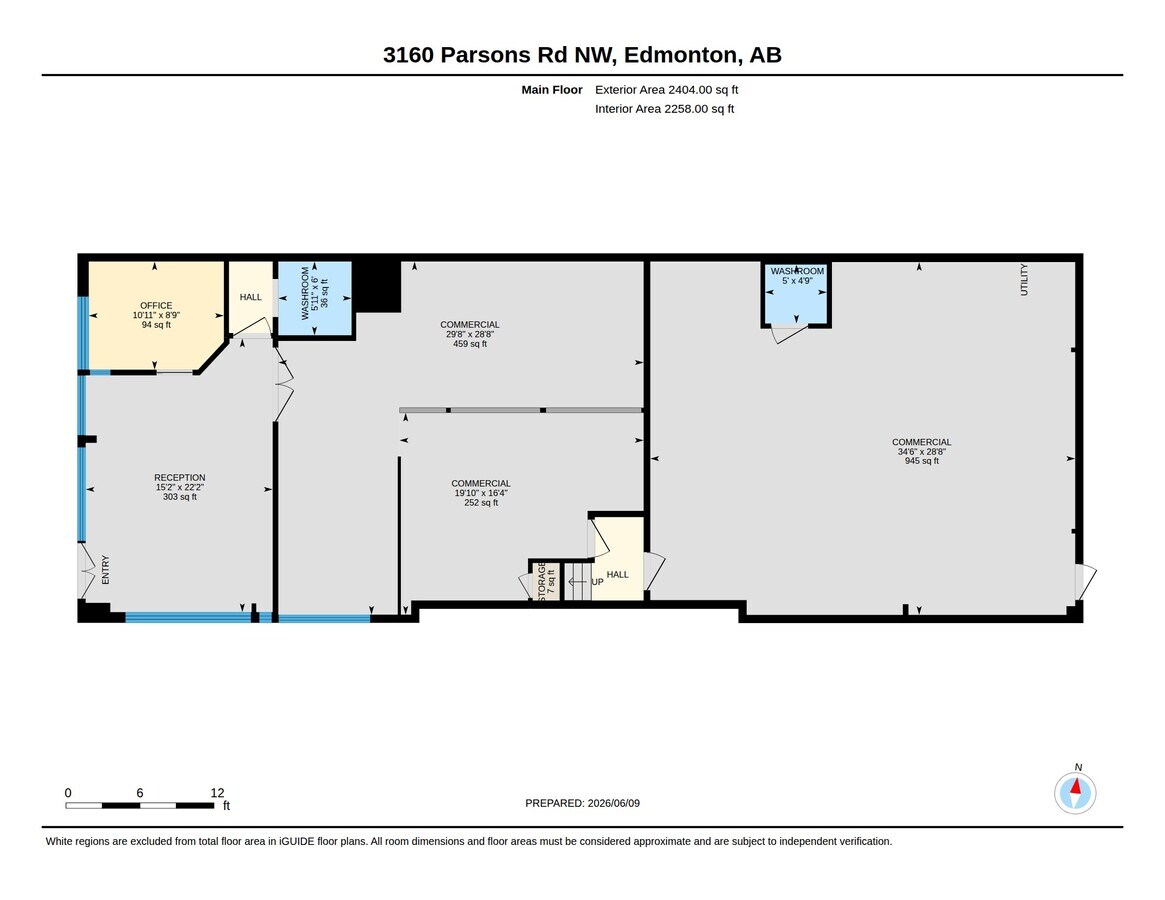 3104-3160 Parsons Rd NW, Edmonton, AB T6N 1L6 - Unit 3160 - - Floor Plan - Image 2 of 2