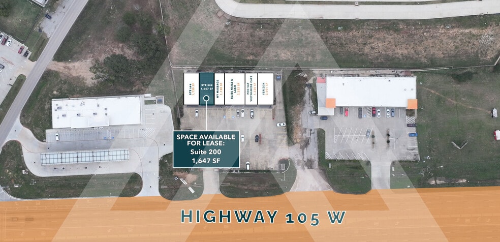 18024 Highway 105, Montgomery, TX à louer - Photo du bâtiment - Image 3 de 12