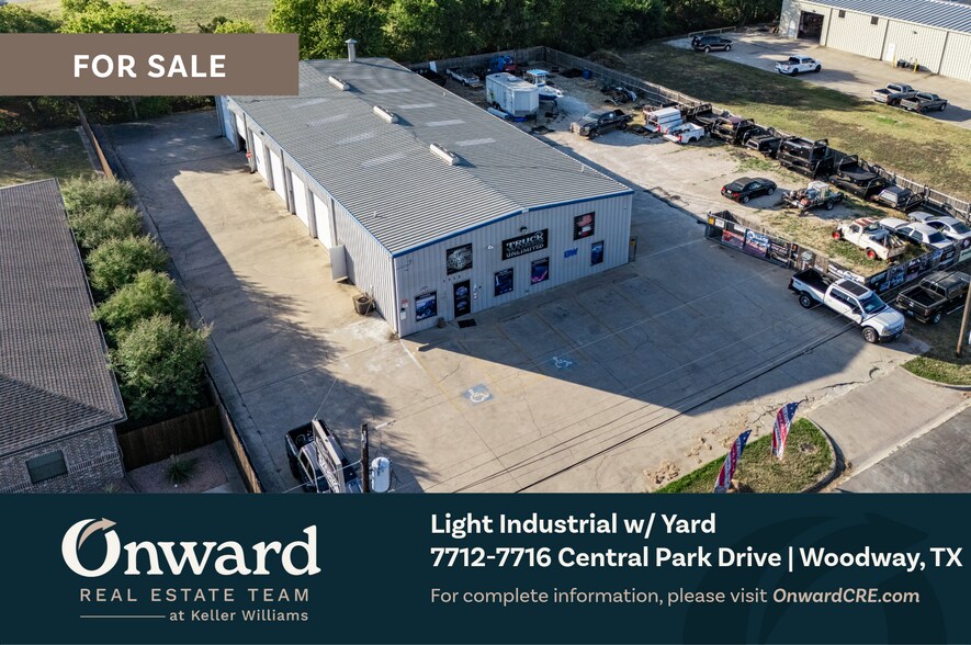 7712 Central Park Dr, Woodway, TX à vendre - Aérien - Image 1 de 17