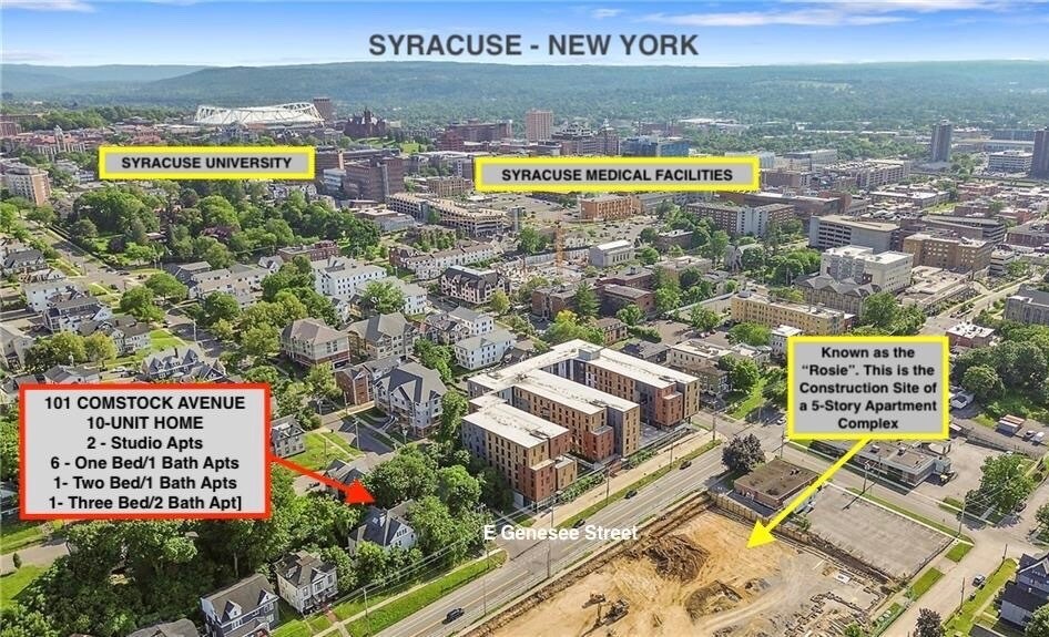 101 Comstock Ave, Syracuse, NY à vendre - Photo du bâtiment - Image 2 de 37