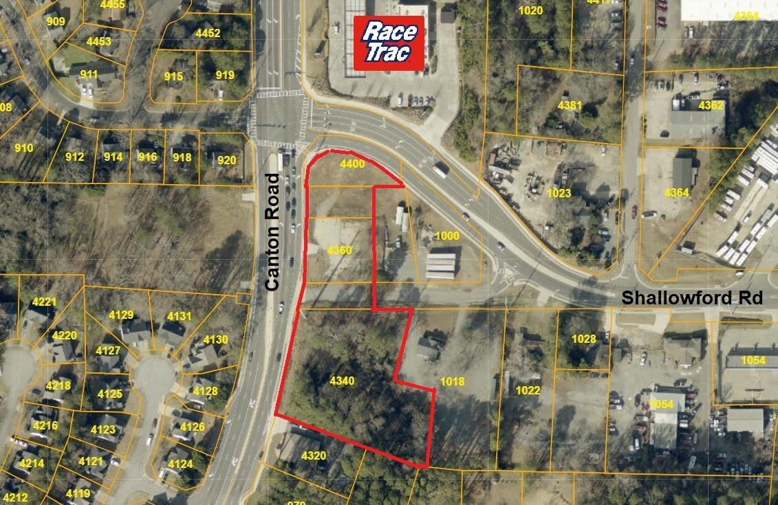 4360 Canton Rd, Marietta, GA à vendre Aérien- Image 1 de 21