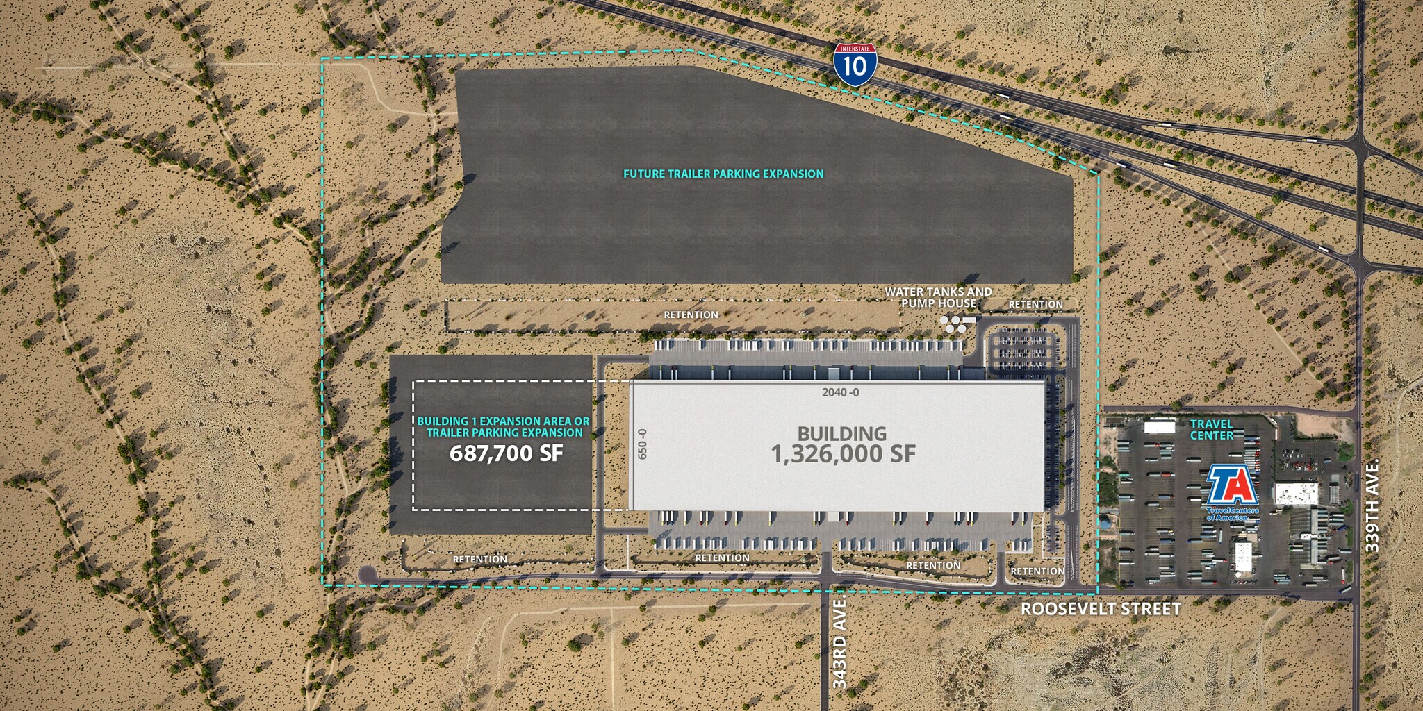 Roosevelt St & 339th, Tonopah, AZ à vendre Photo du bâtiment- Image 1 de 2