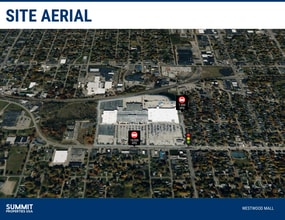 1788-1850 W Michigan Ave, Jackson, MI - AERIAL  map view