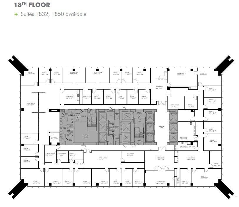 1 Independent Dr, Jacksonville, FL for lease Floor Plan- Image 1 of 1