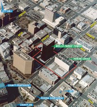 221 N Kansas St, El Paso, TX - aerial  map view