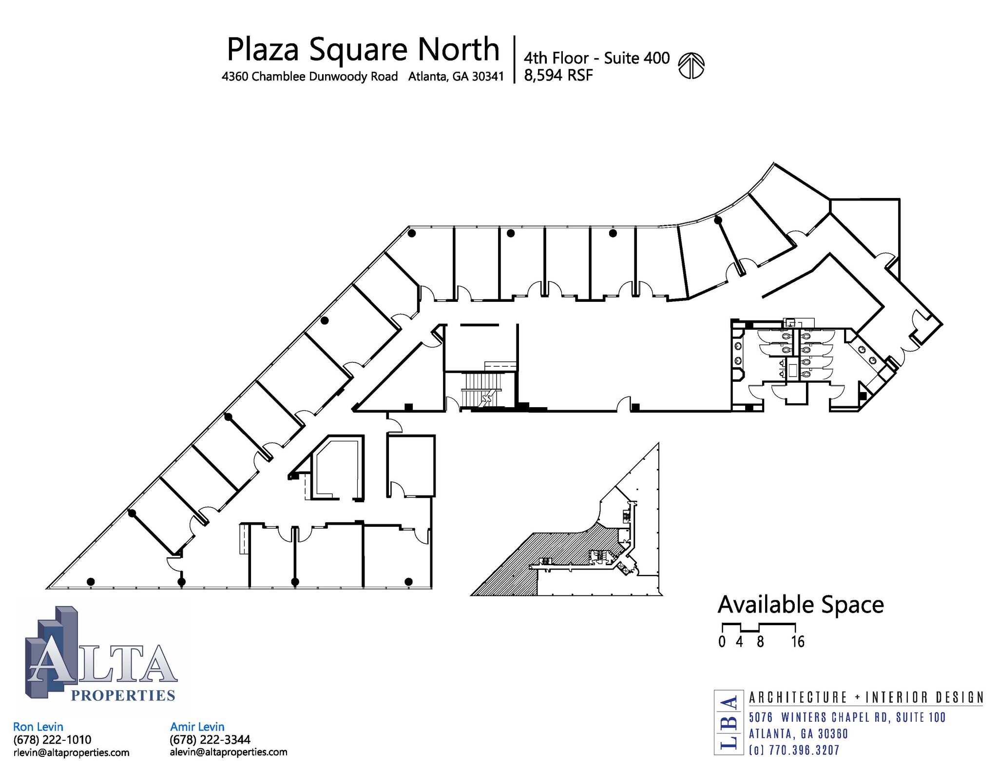 4360 Chamblee Dunwoody Rd, Atlanta, GA for lease Floor Plan- Image 1 of 2