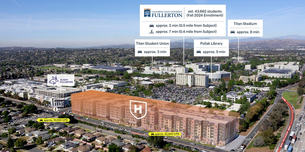 2601 E Chapman Ave, Fullerton, CA for lease - Building Photo - Image 1 of 2