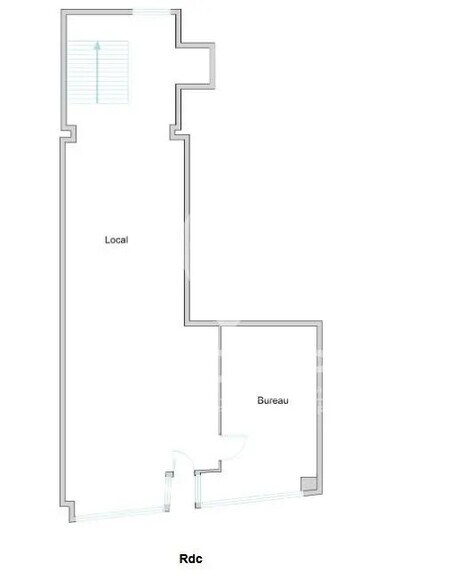 Retail in Paris for sale - Floor Plan - Image 1 of 3