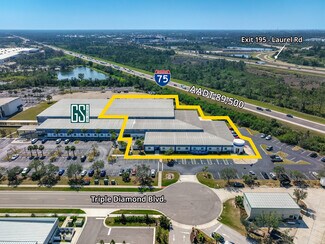Plus de détails pour 201 Triple Diamond Blvd, North Venice, FL - Industriel à louer